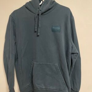 Puma Men's Slate blue Hoodie size Large